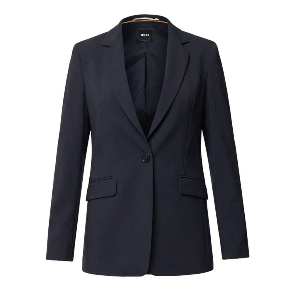 Boss Womens/Ladies Jocaluah Suit Jacket / Dark Blue